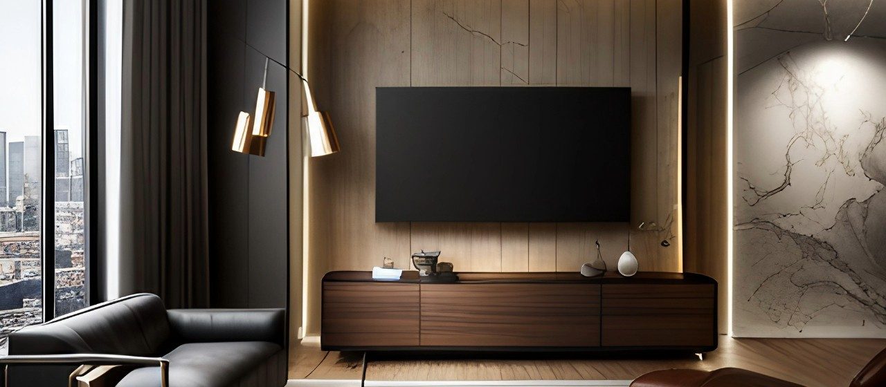 Modern tv unit design for your home design - Beautiful Homes