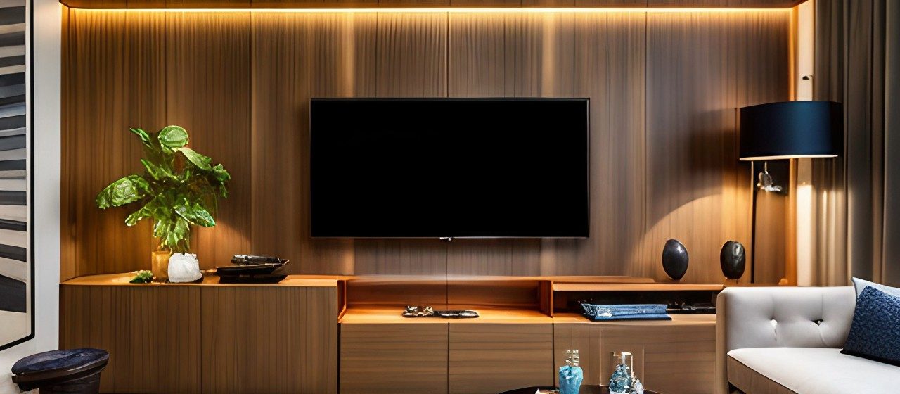 A well-designed tv unit for your home design - Beautiful Homes