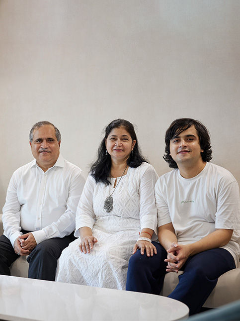 Adarsh and family