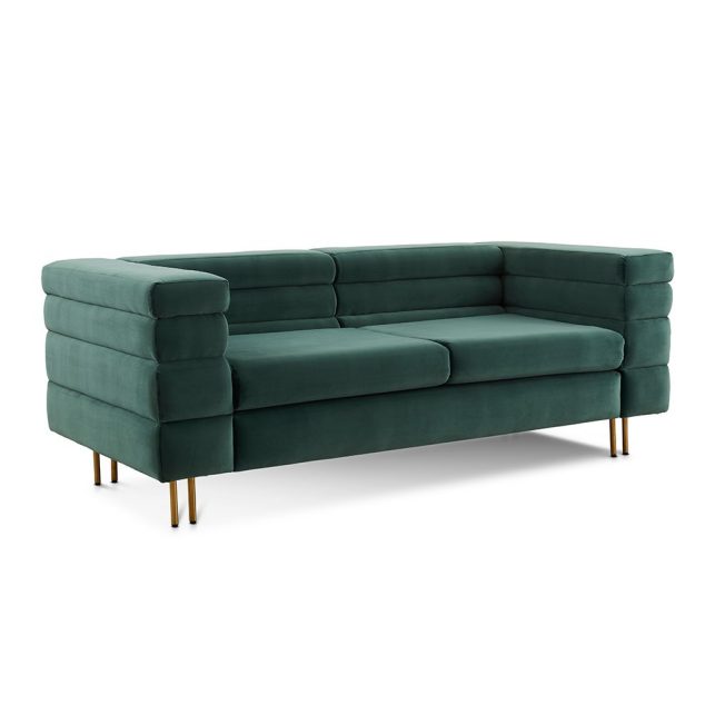 Benito 2-Seater Sofa Emerald - Beautiful Homes