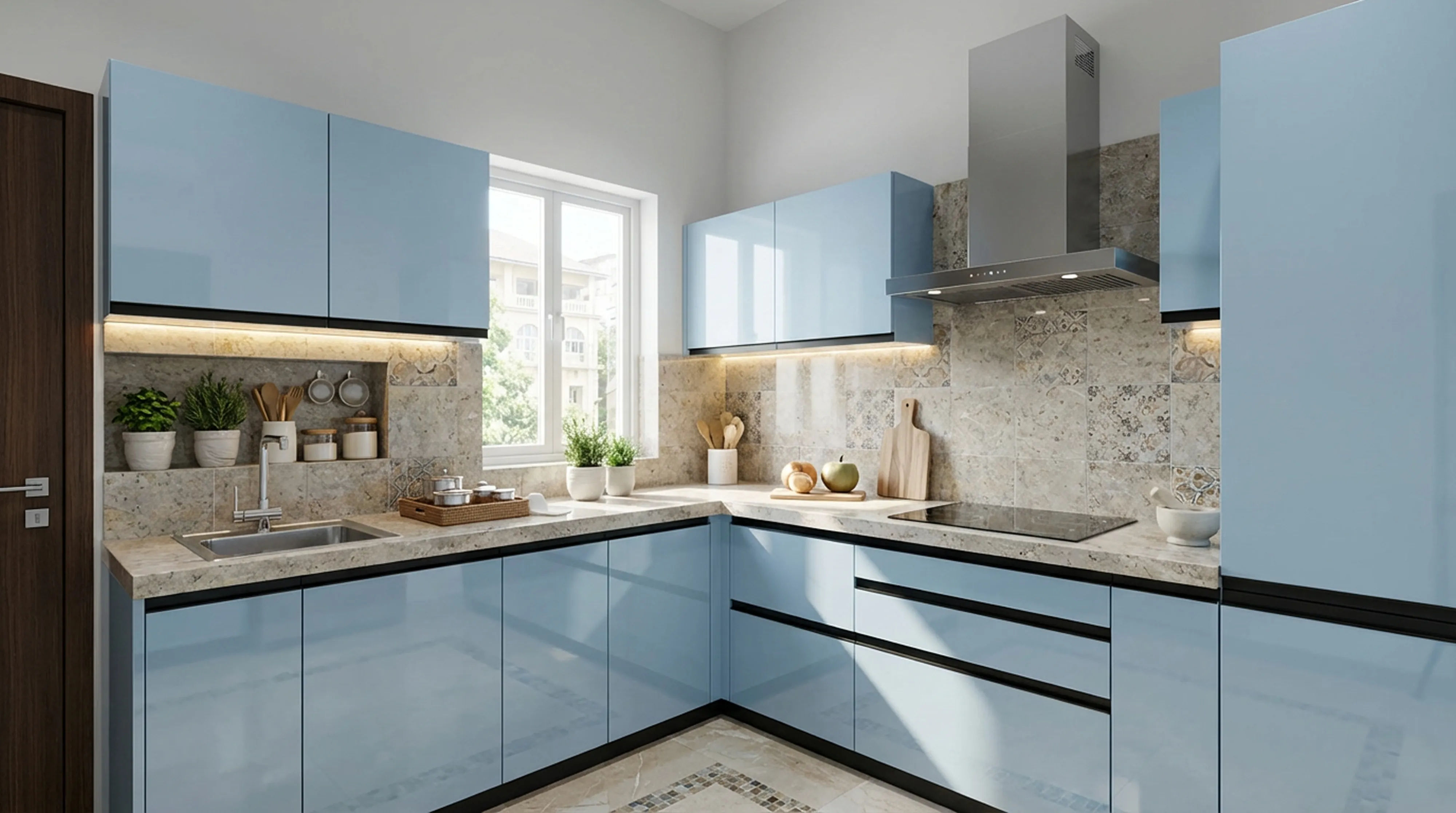 HGL SOLID TONED BLUE (22212)