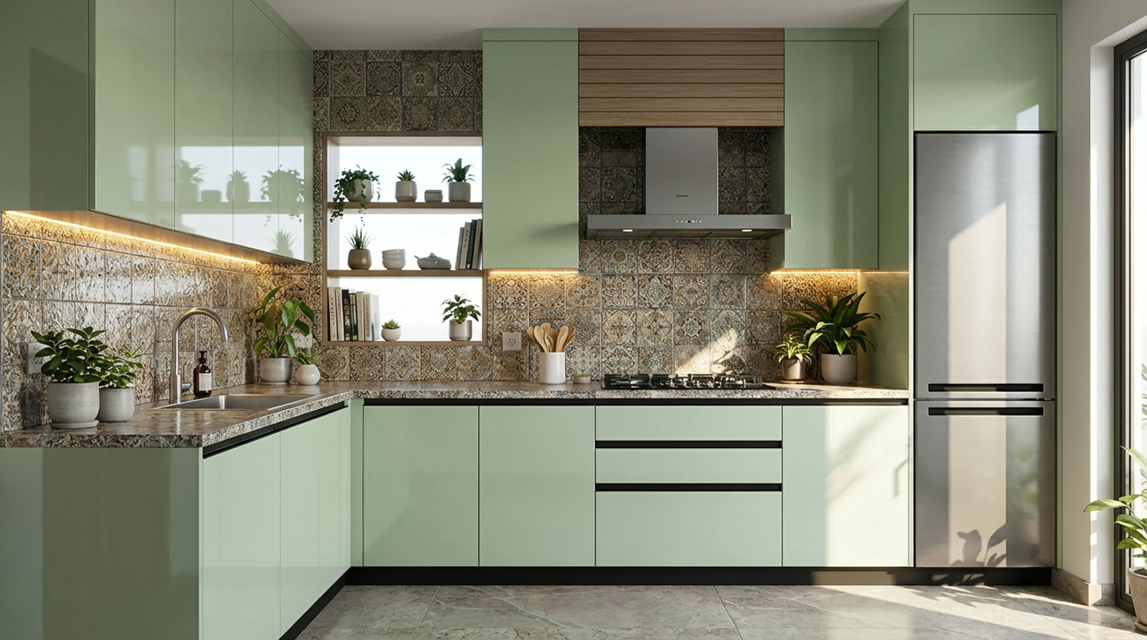 Mint Breeze Solid Gloss Acrishine