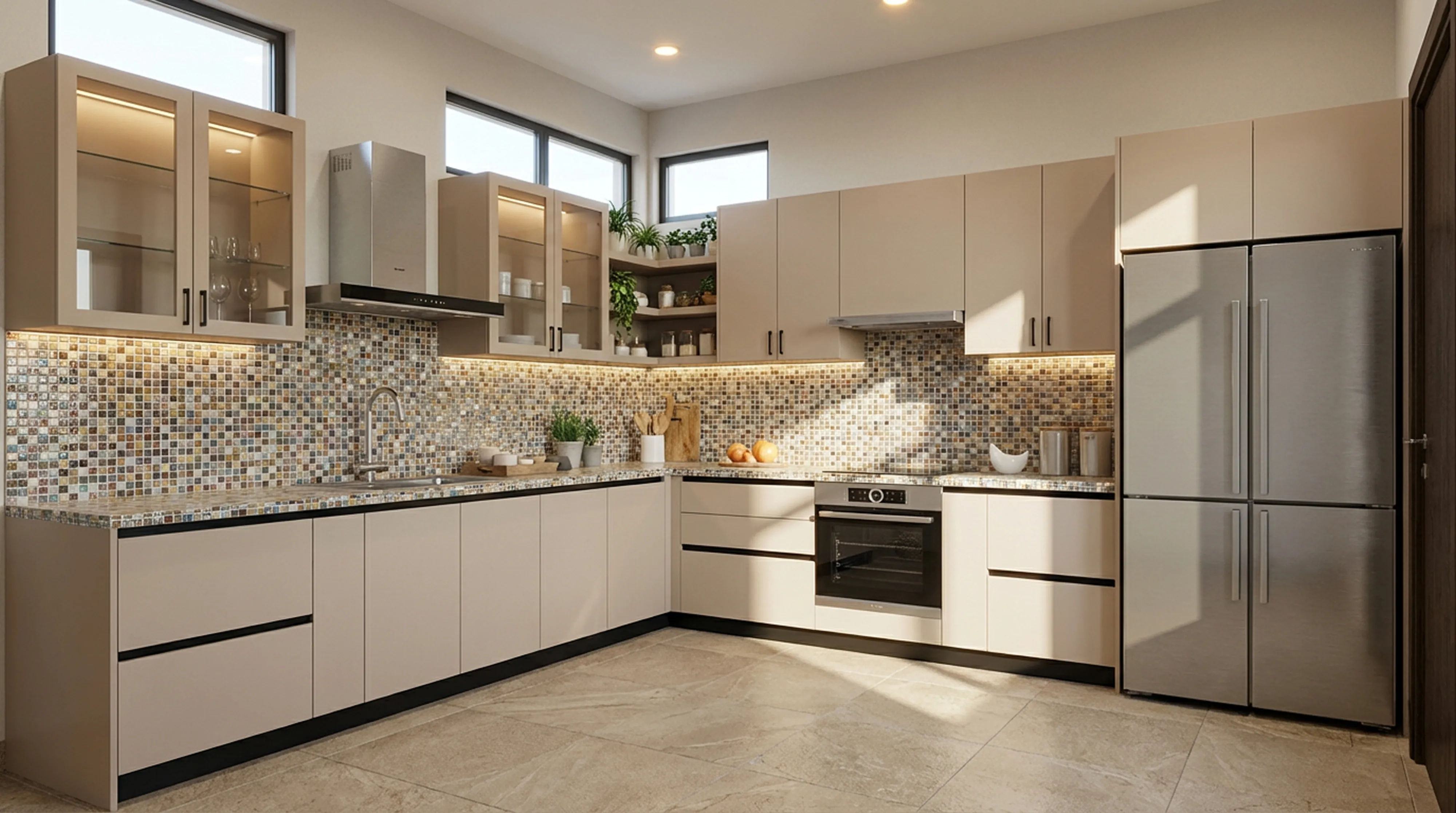 Beige Luxor PU Matt Pro