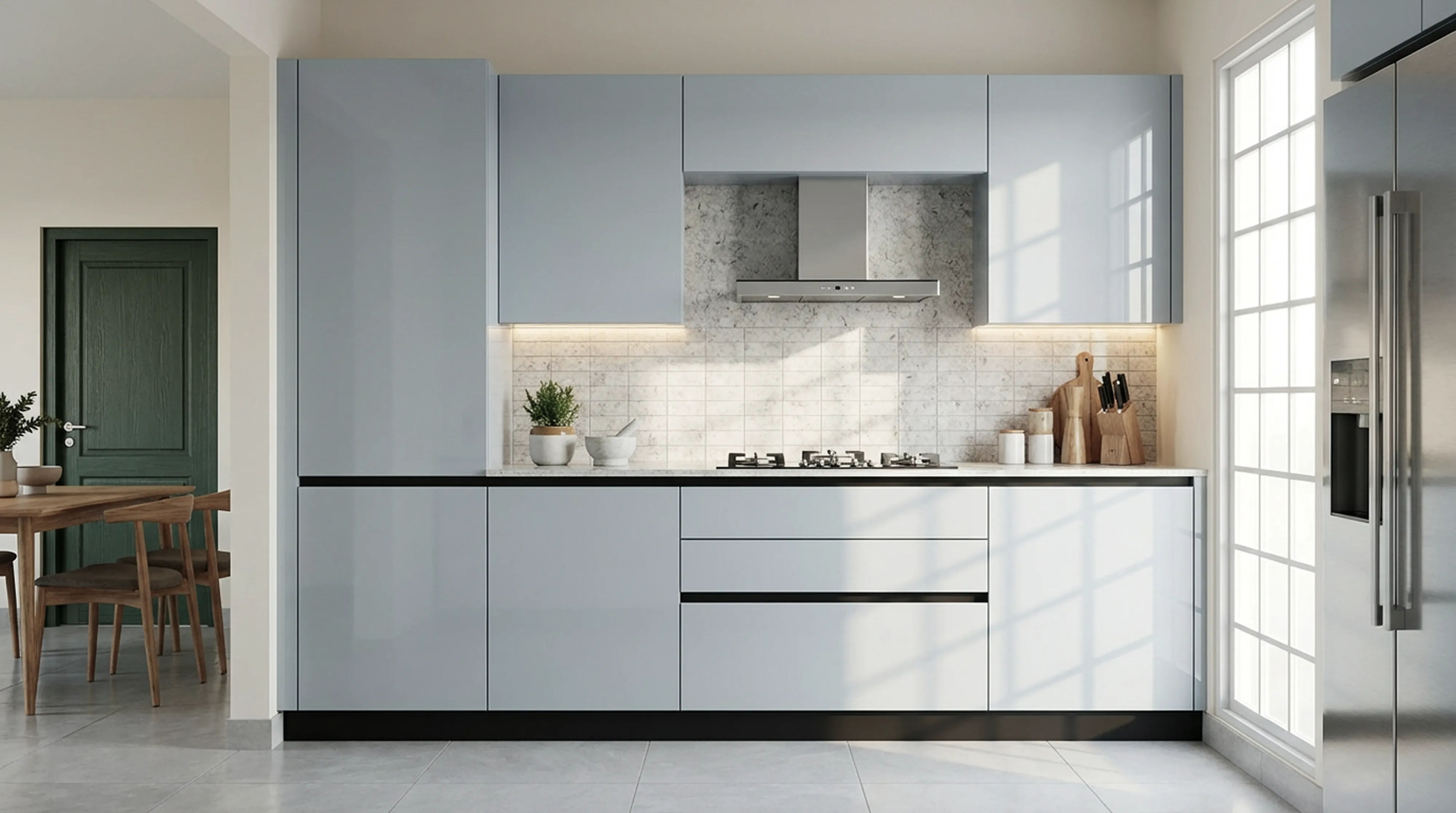 Bianco Bliss Solid Gloss Acrylic