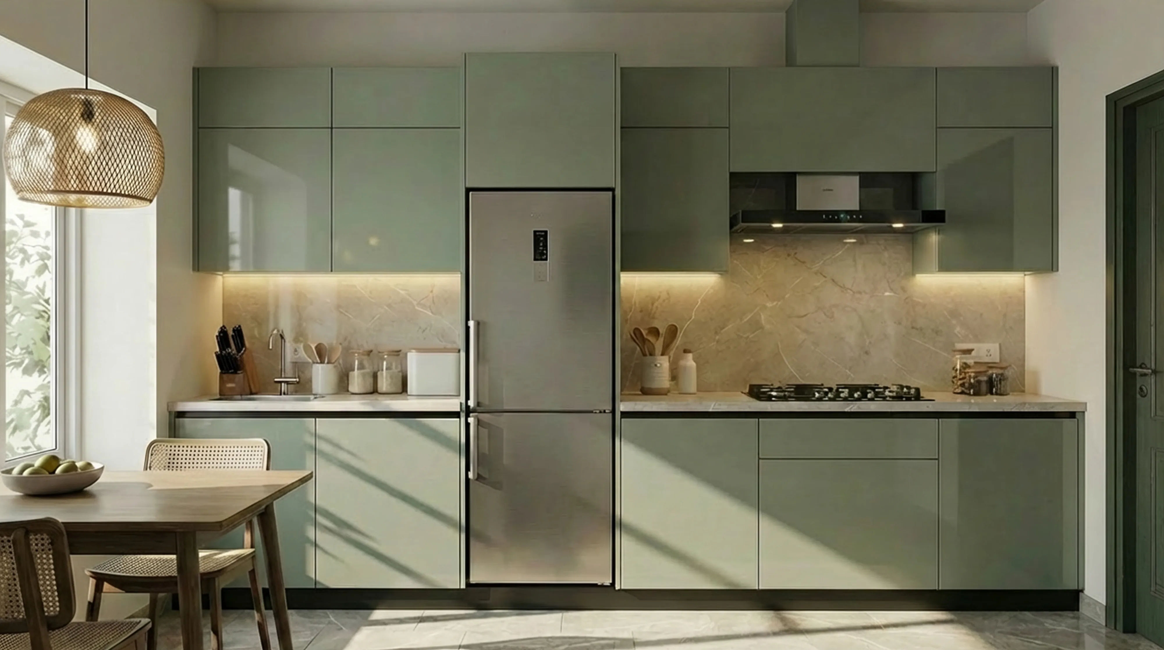 Revival Green Solid Gloss Acrylic