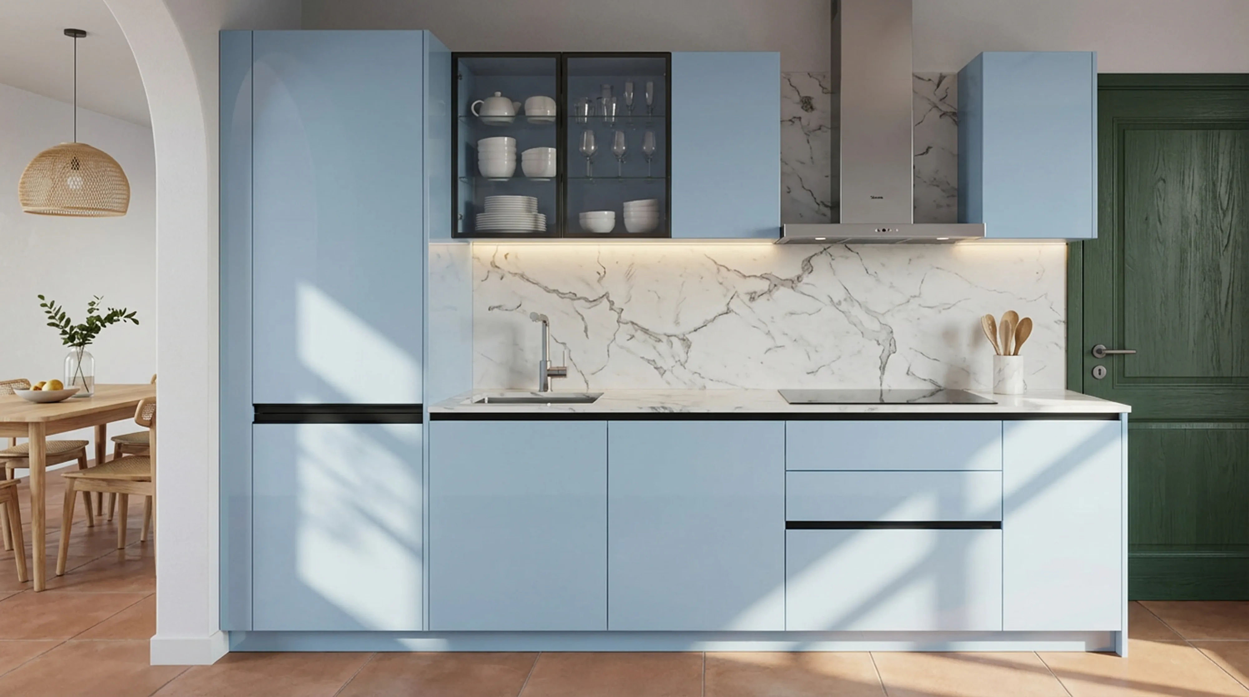 HGL SOLID TONED BLUE (22212)