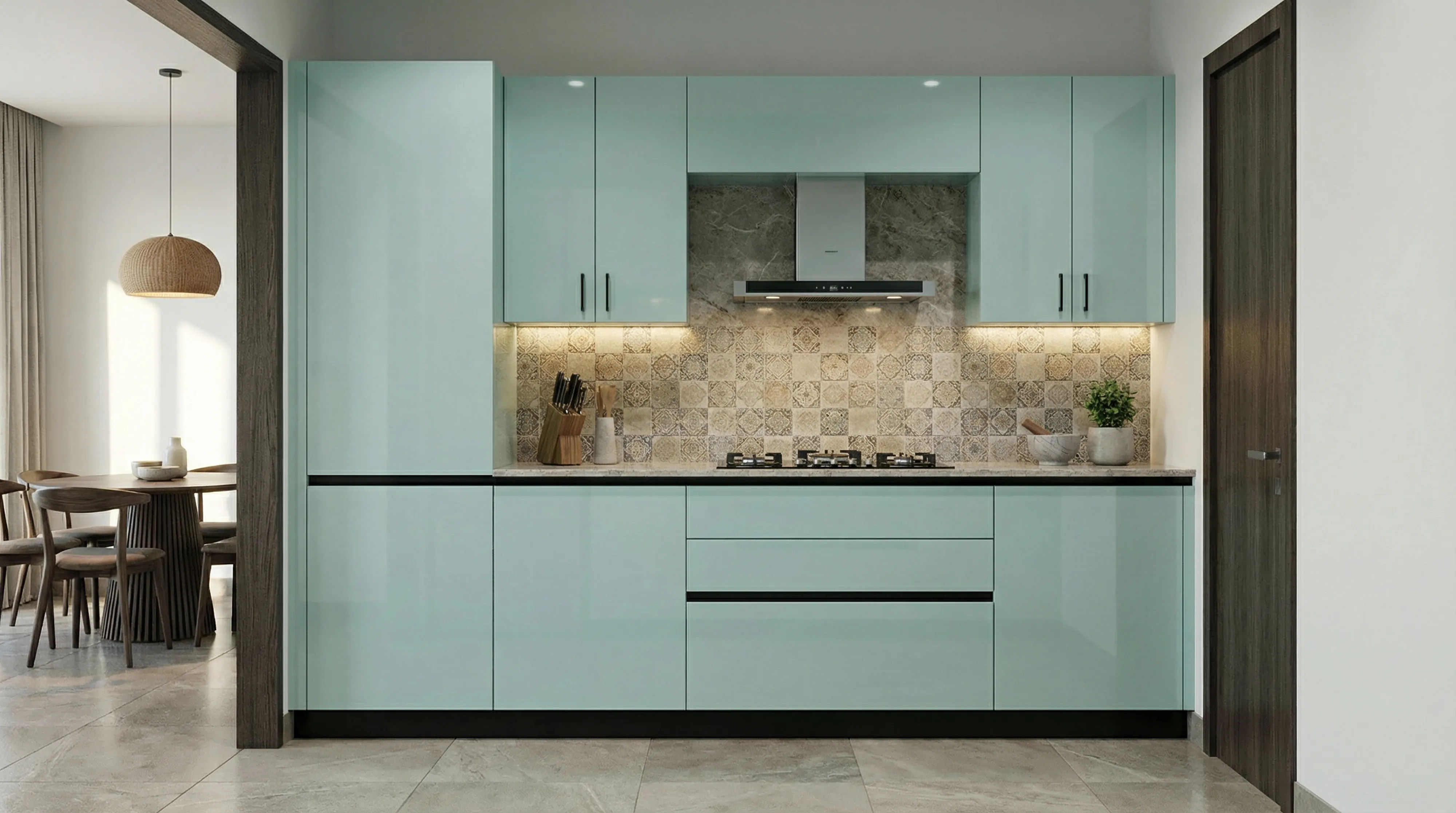 Mint Green Gloss Acrishine