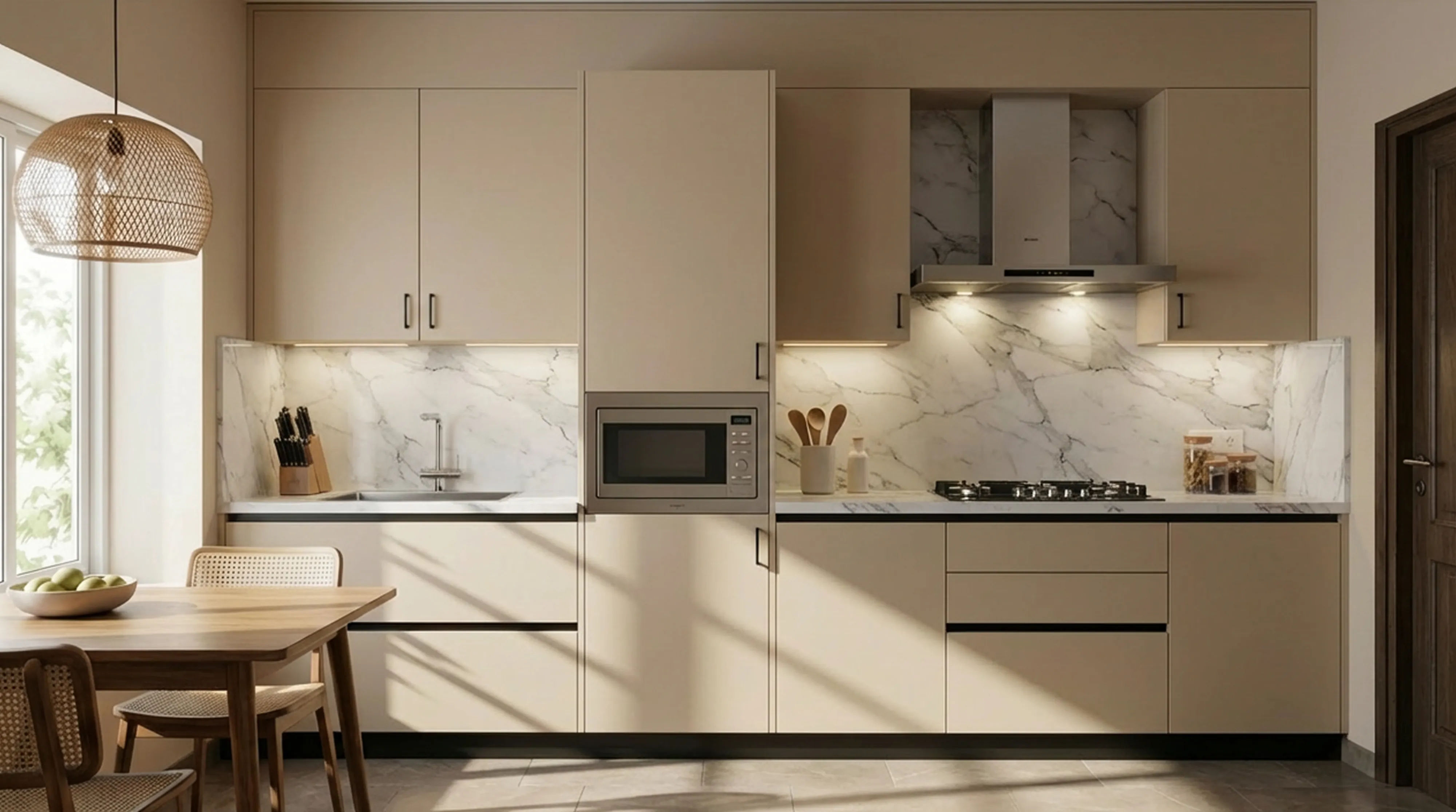 Beige Luxor PU Matt Pro