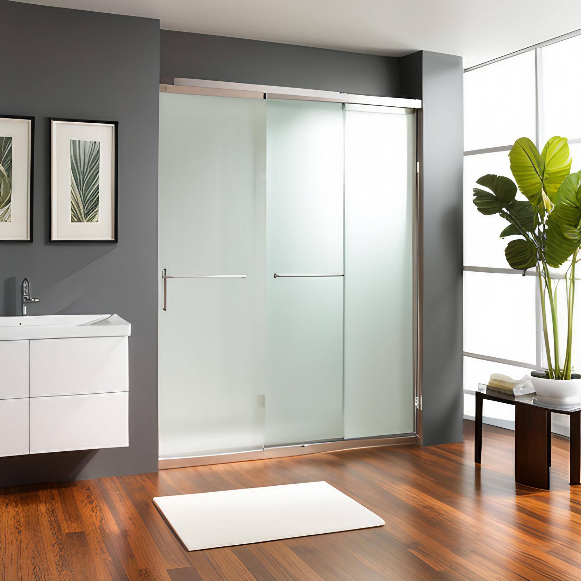Modern bathroom sliding door - Beautiful Homes