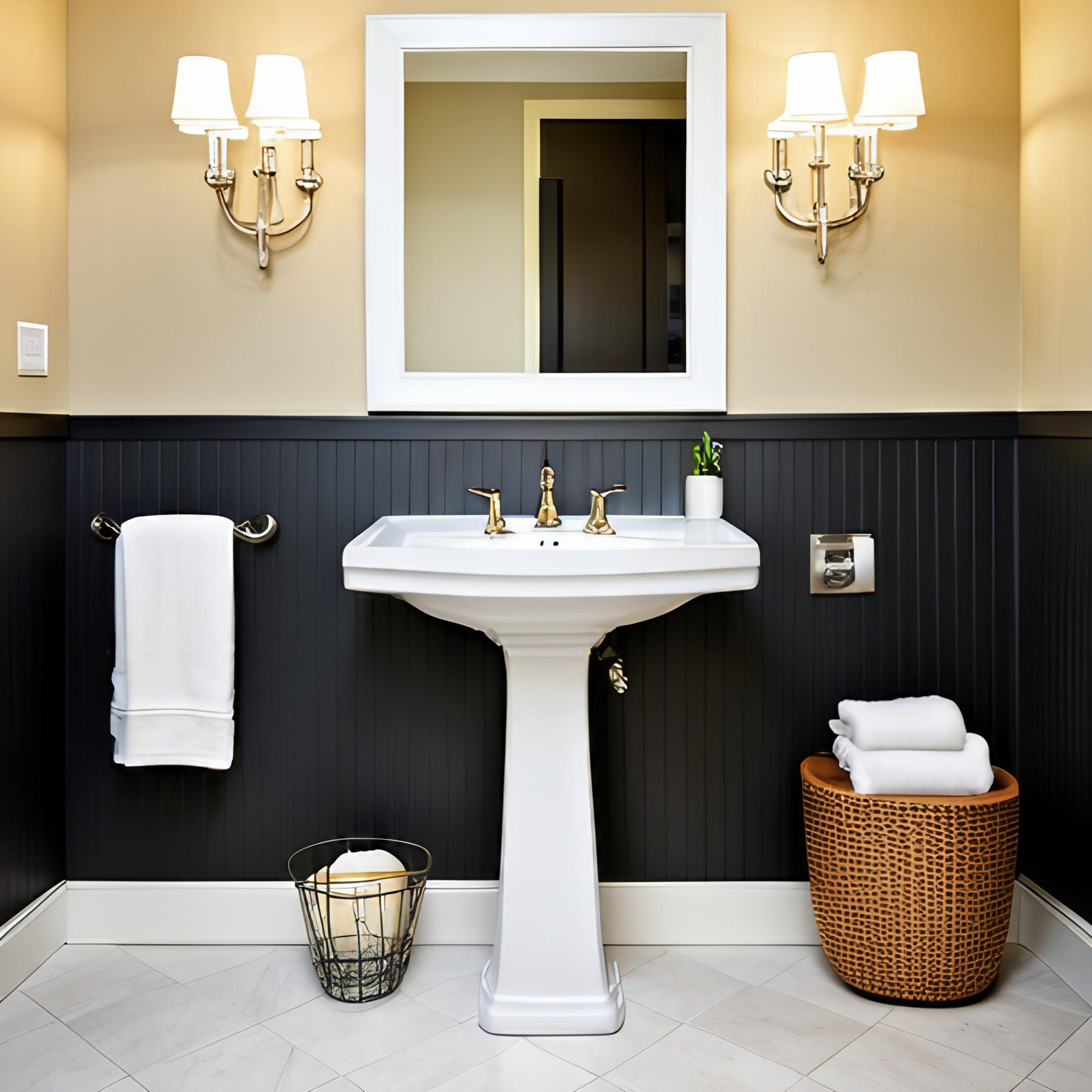 Pedestal sinks décor for your bathroom - Beautiful Homes