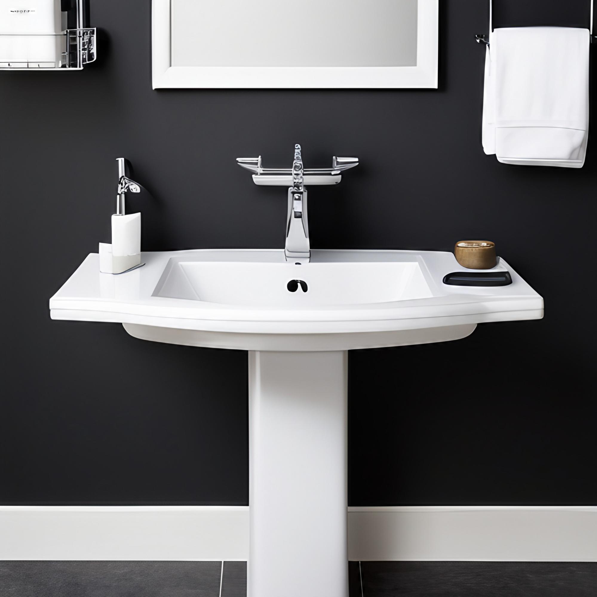 Supreme set pedestal sinks for your bathroom - Beautiful Homes