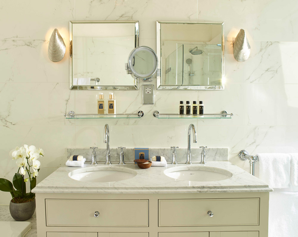Designer double hand wash basin design - Beautiful Homes