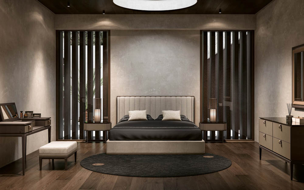 Wooden shelving units & wall shelves for your modern & functional contemporary bedroom - Beautiful Homes