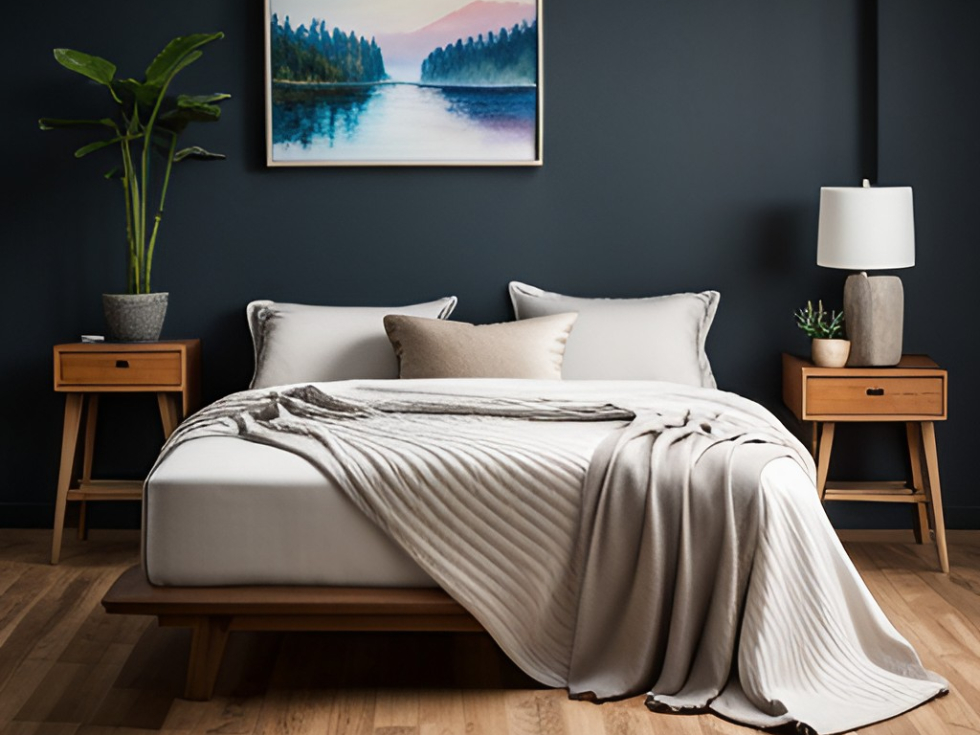 Bedroom coverlet design - Beautiful Homes