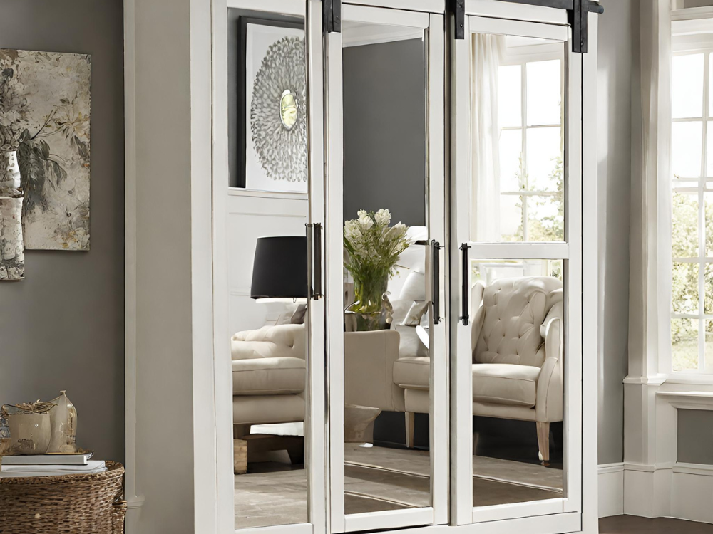 Trendy mirror wardrobe design - Beautiful Homes