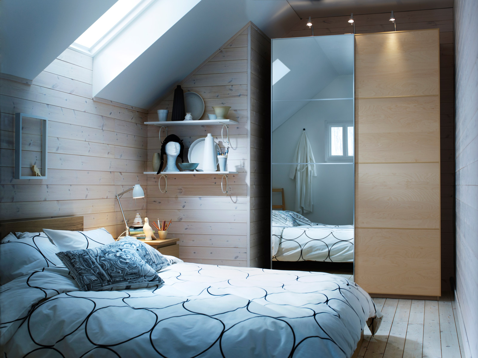Lights in the wardrobe design - Beautiful Homes