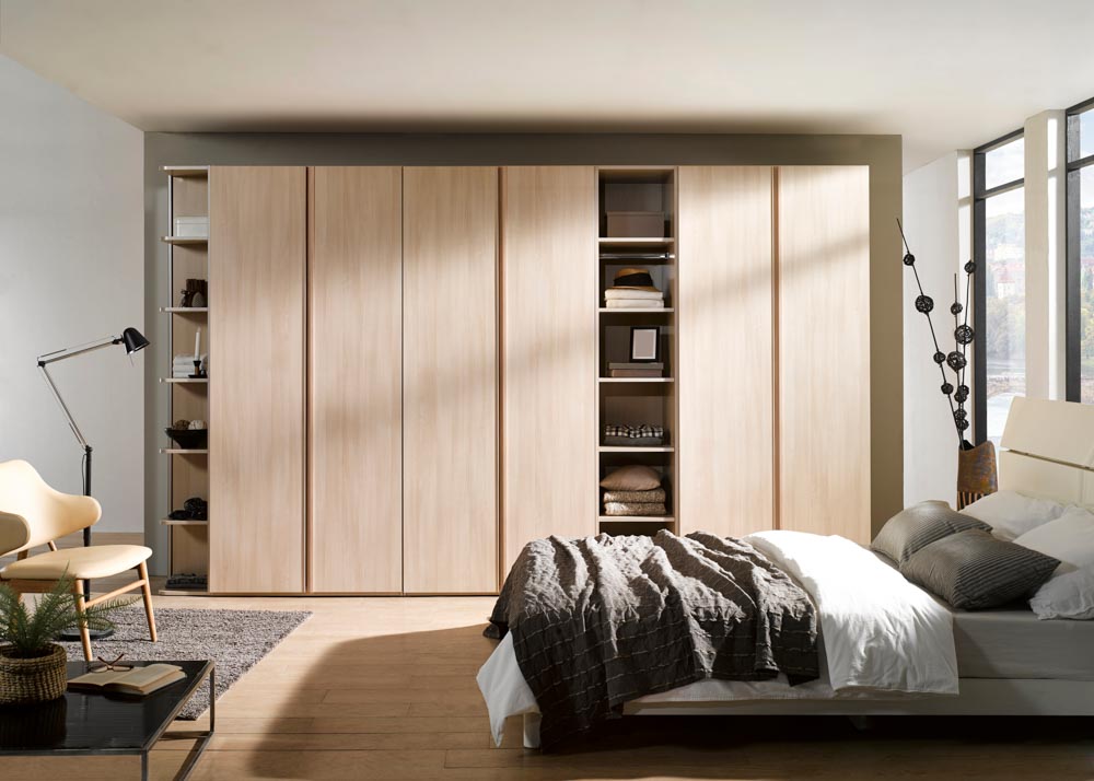 Sliding closet design for small bedroom interiors - Beautiful Homes