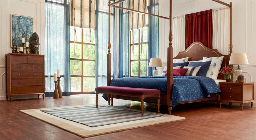 Four-poster bed design ideas for home interiors - Beautiful Homes