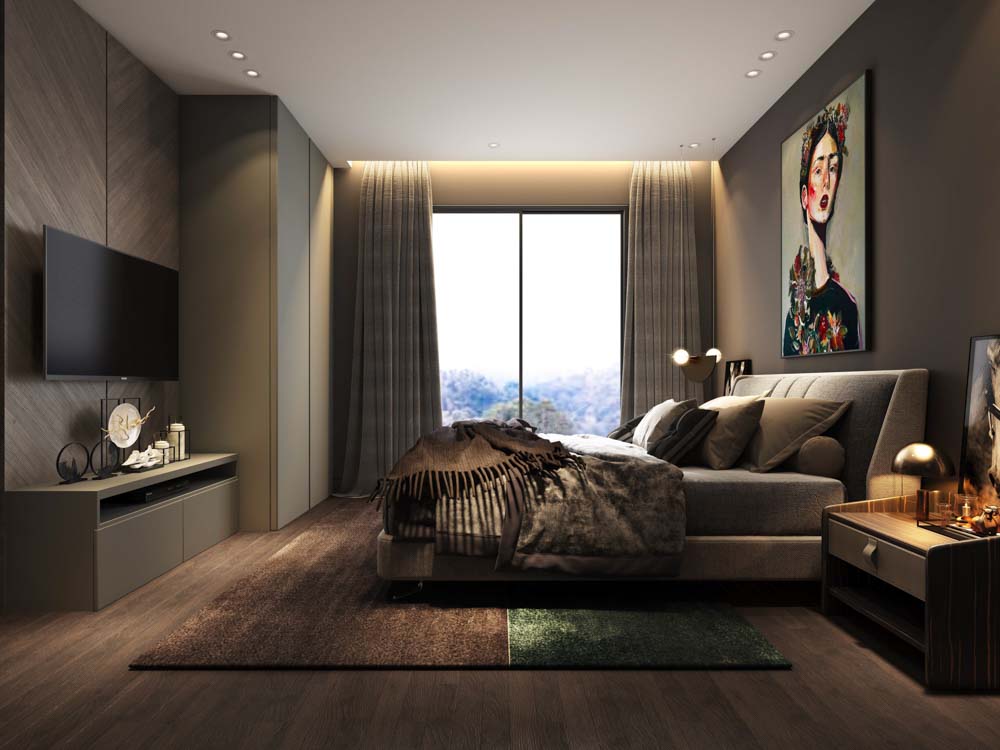 10 Dark Wood Floor Bedroom Ideas For A Warm And Cozy Vibe