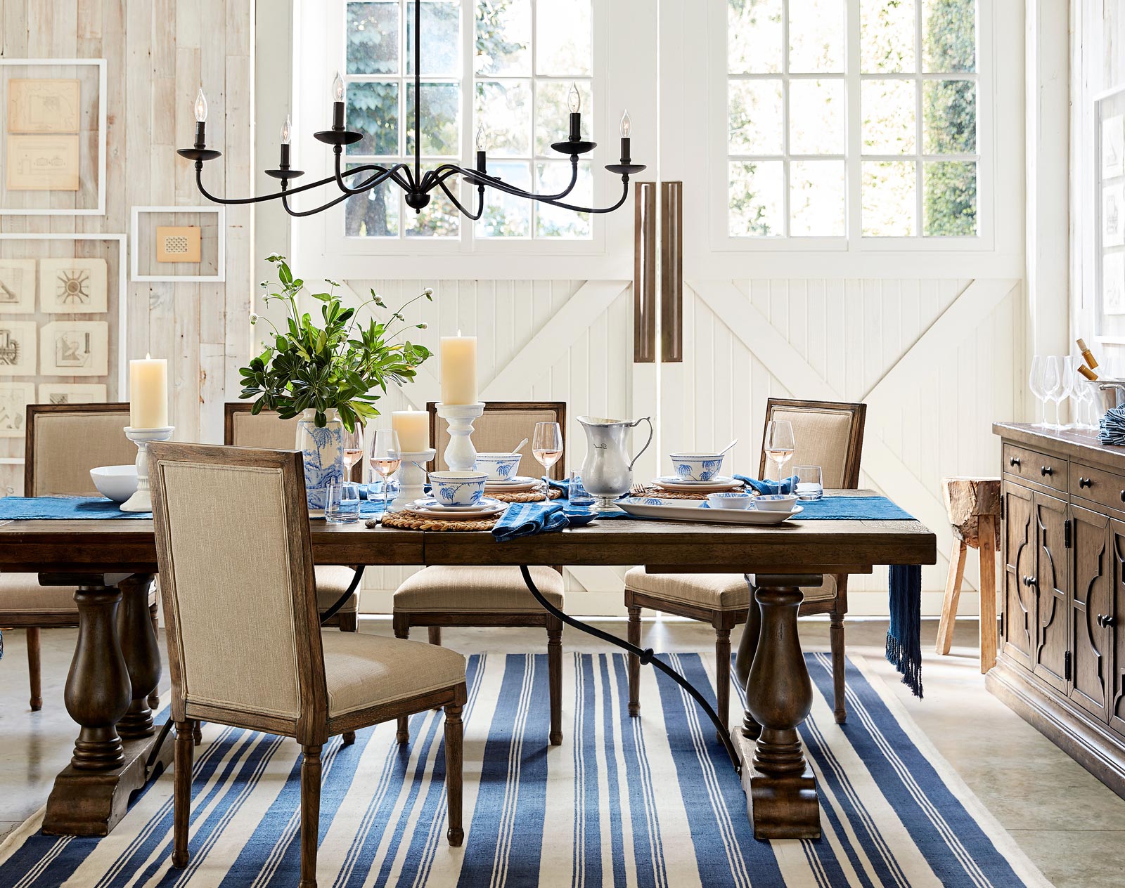 Nautical Style Dining Room Design and Tips
