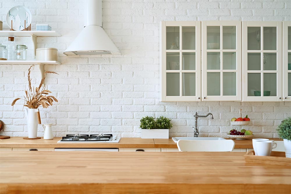 kitchen design countertop stencil