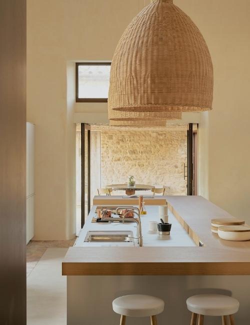 Modular kitchen design with a neutral kitchen colour palette - Beautiful Homes