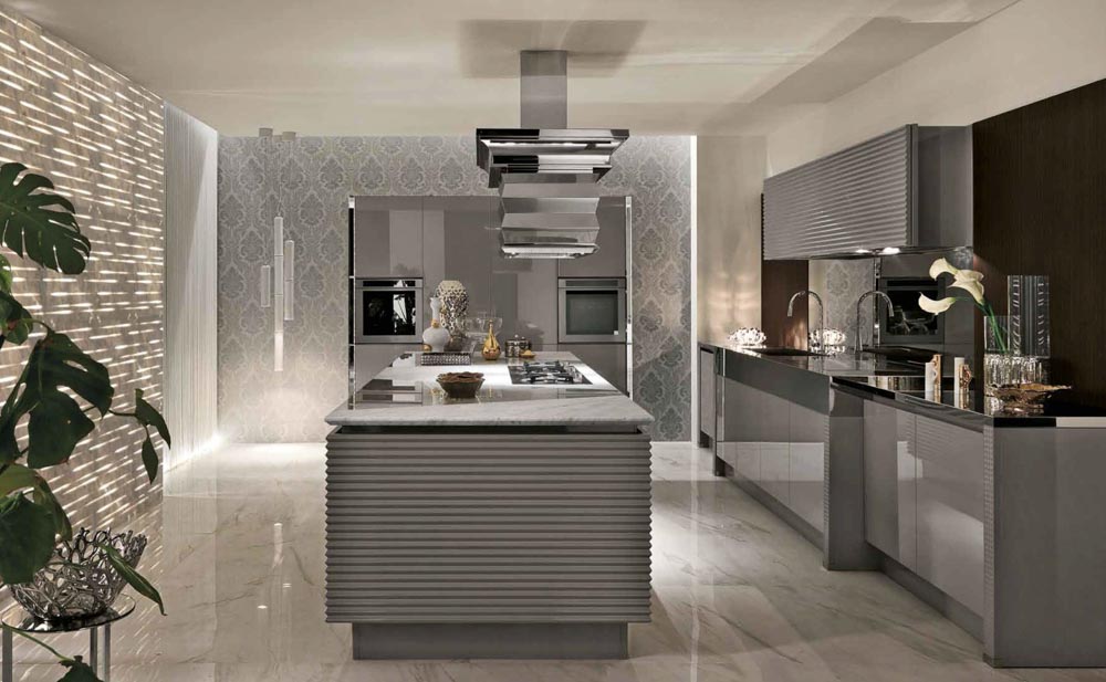 Kitchen layouts with kitchen chimney to try for your modern kitchen design - Beautiful Homes