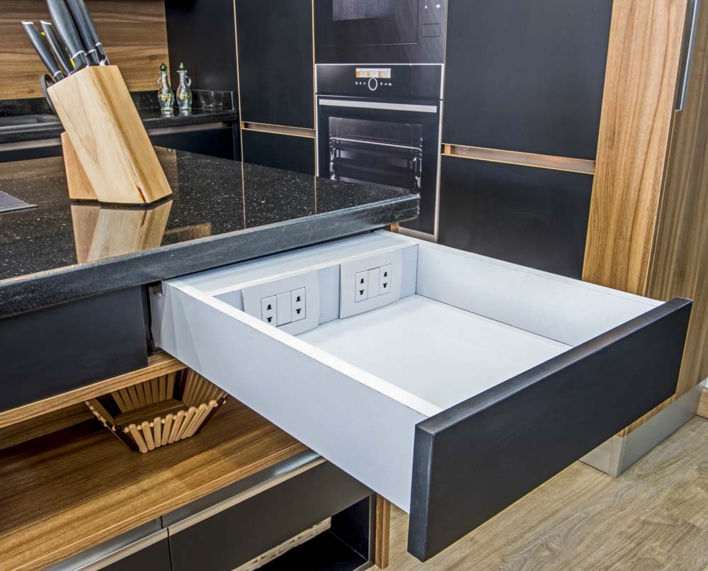 drawer design for kitchen