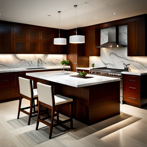 Marble kitchen backsplash – Beautiful Homes