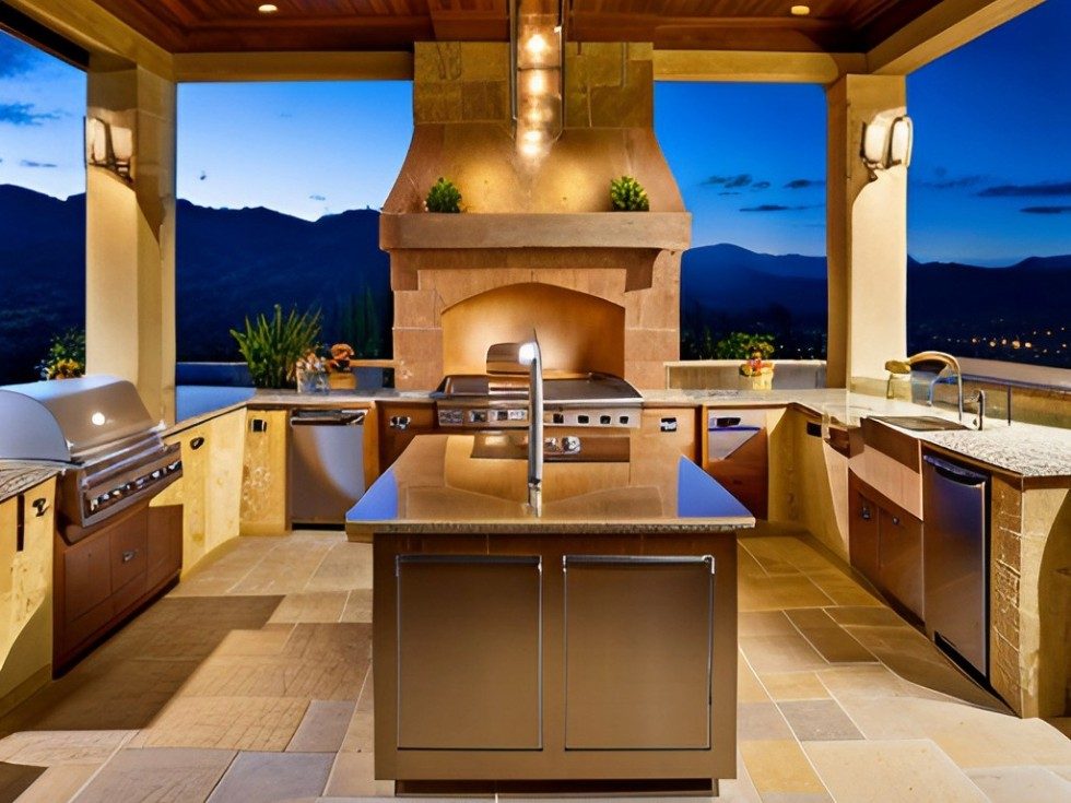 Beige luxury kitchen design ideas for your home - Beautiful Homes