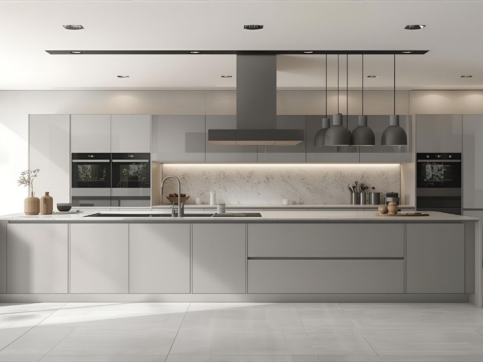 Modern open kitchen colour designs - Beautiful Homes