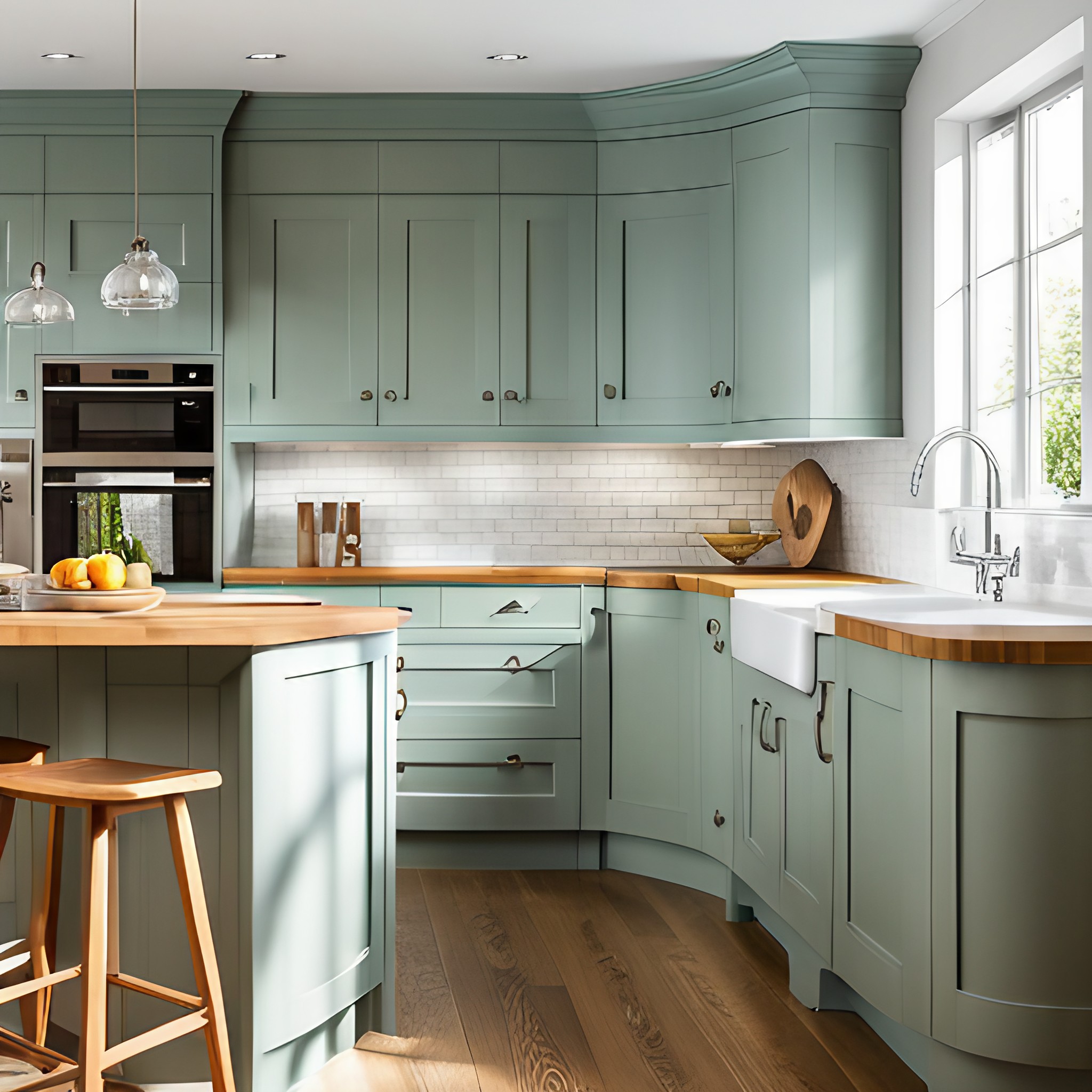 Shaker style kitchen cupboards for small kitchen - Beautiful Homes