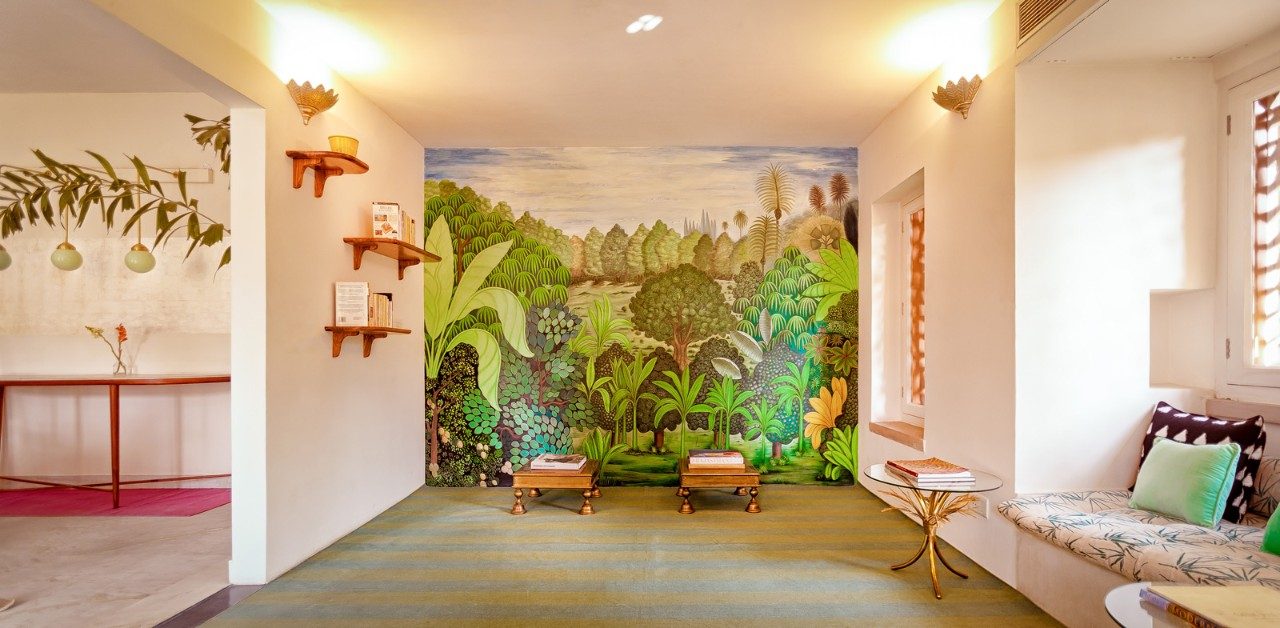 Feature Wall Design Ideas For Your Living Room - Beautiful Homes