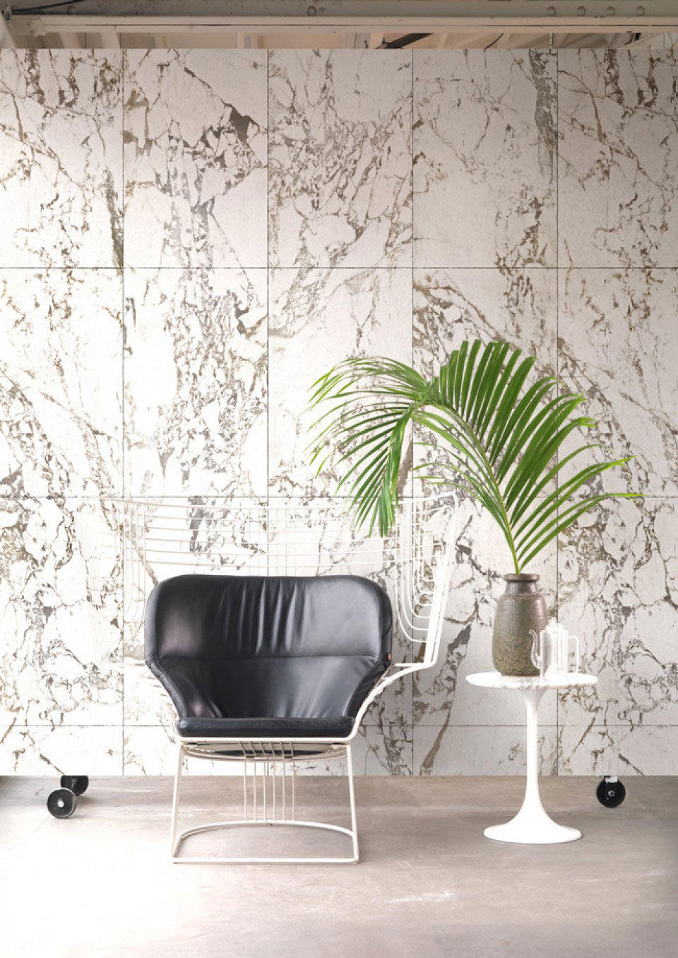 White Marble Wallpaper Design for Home Décor - Beautiful Homes