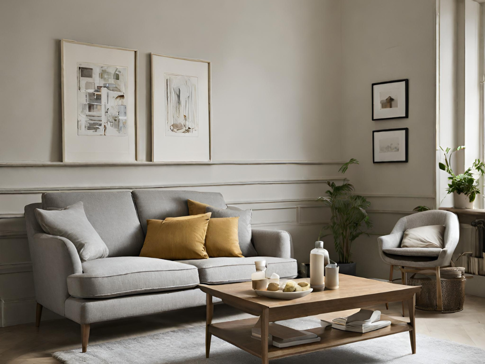 Small grey living room design - Beautiful Homes