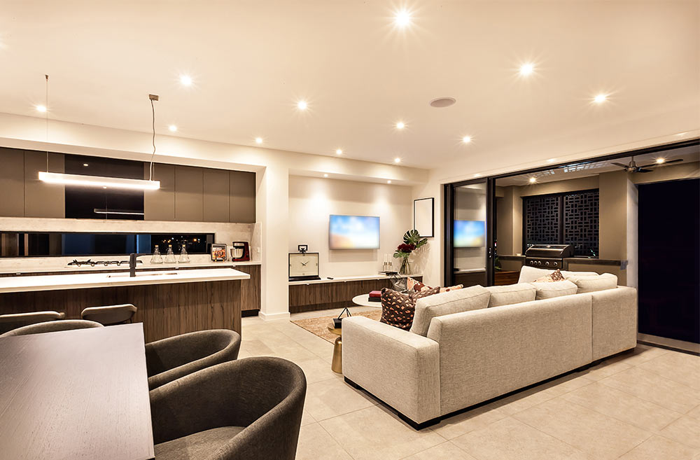 Modern lighting ideas for luxurious living room interior design - Beautiful Homes