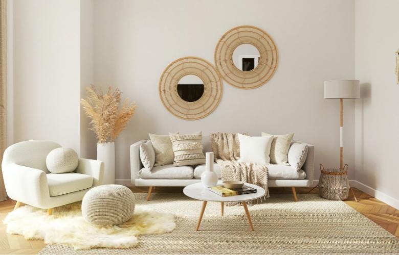 Muted colour shades for the stylish small living room interiors - Beautiful Homes