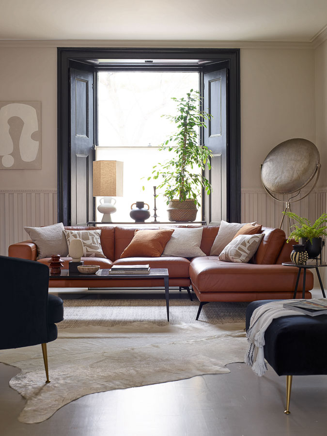 Houseplants in a Luxury Living Room Designs - Beautiful Homes