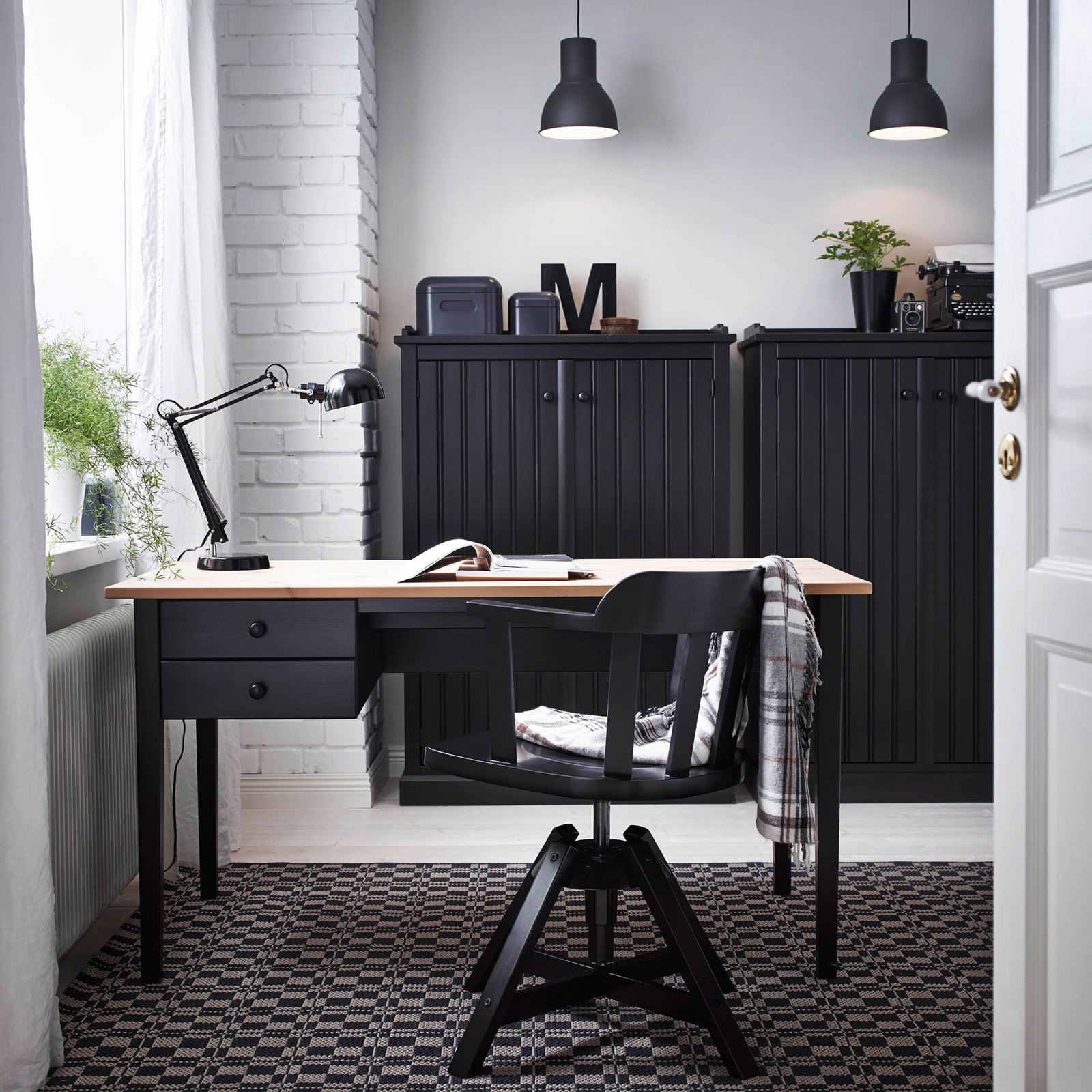 Ideal spot to place your home office table - Beautiful Homes