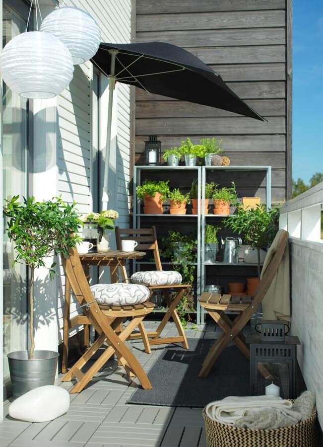 Balcony Garden Ideas For Those Who Like It Cosy & Chic - Beautiful Homes