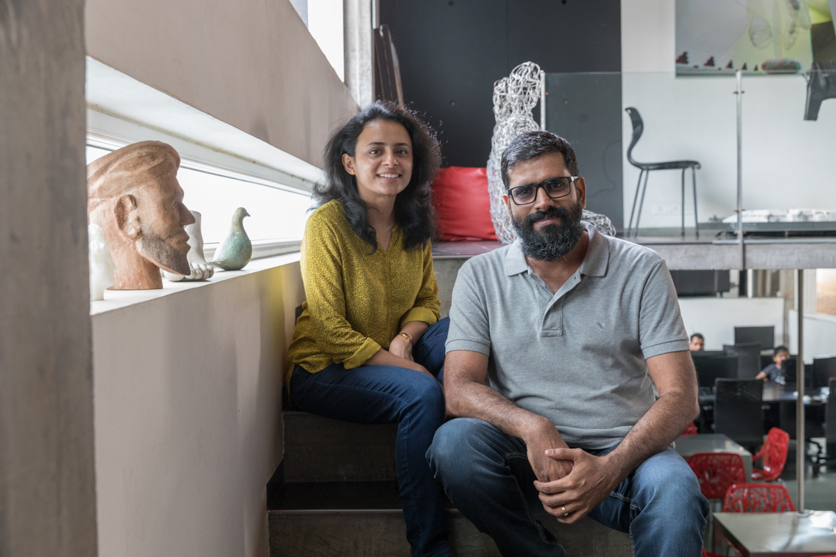 A portrait of principal architects Lijo Jos and Reny Lijo – Beautiful Homes