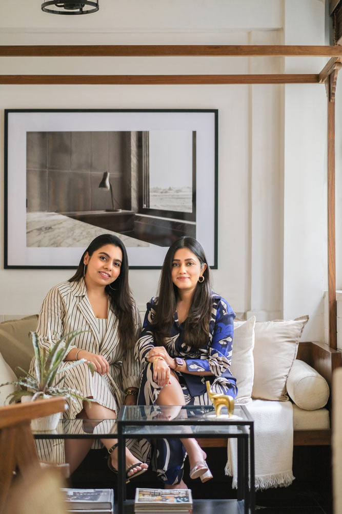 Quirk Studio’s founders Shivani Ajmera & Disha Bhavsar in their new office in Bandra - Beautiful Homes