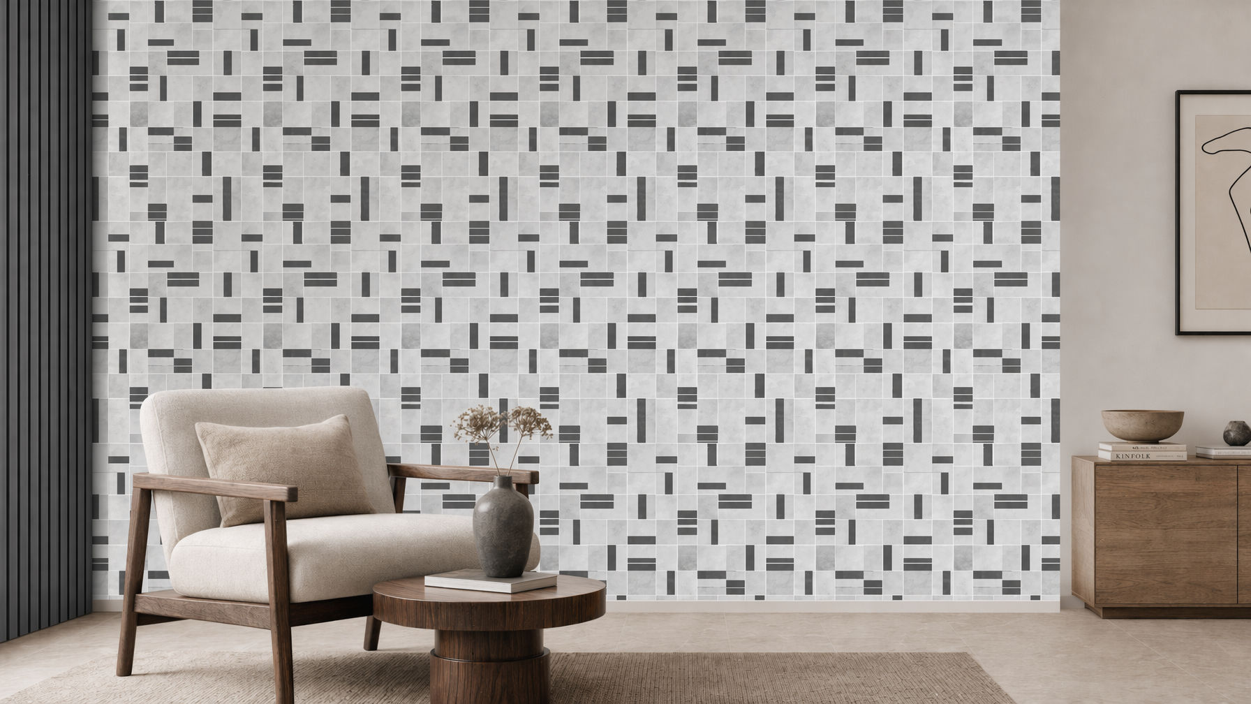 Ador-Sama Living-Gridstone-Graphite Grey