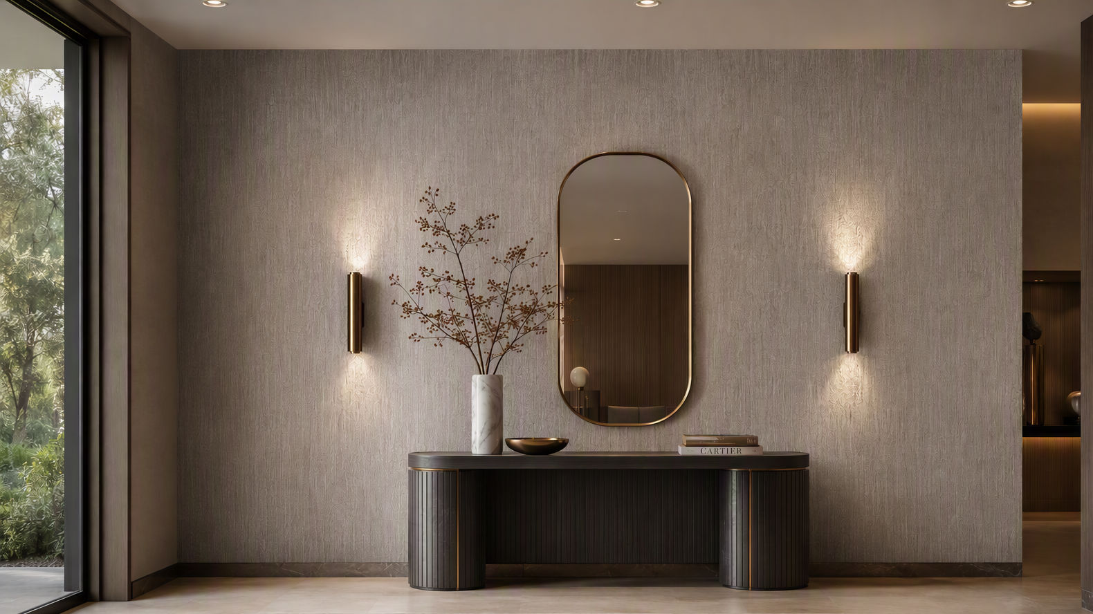 Sama Living - Linen Drift - Greige Weave
