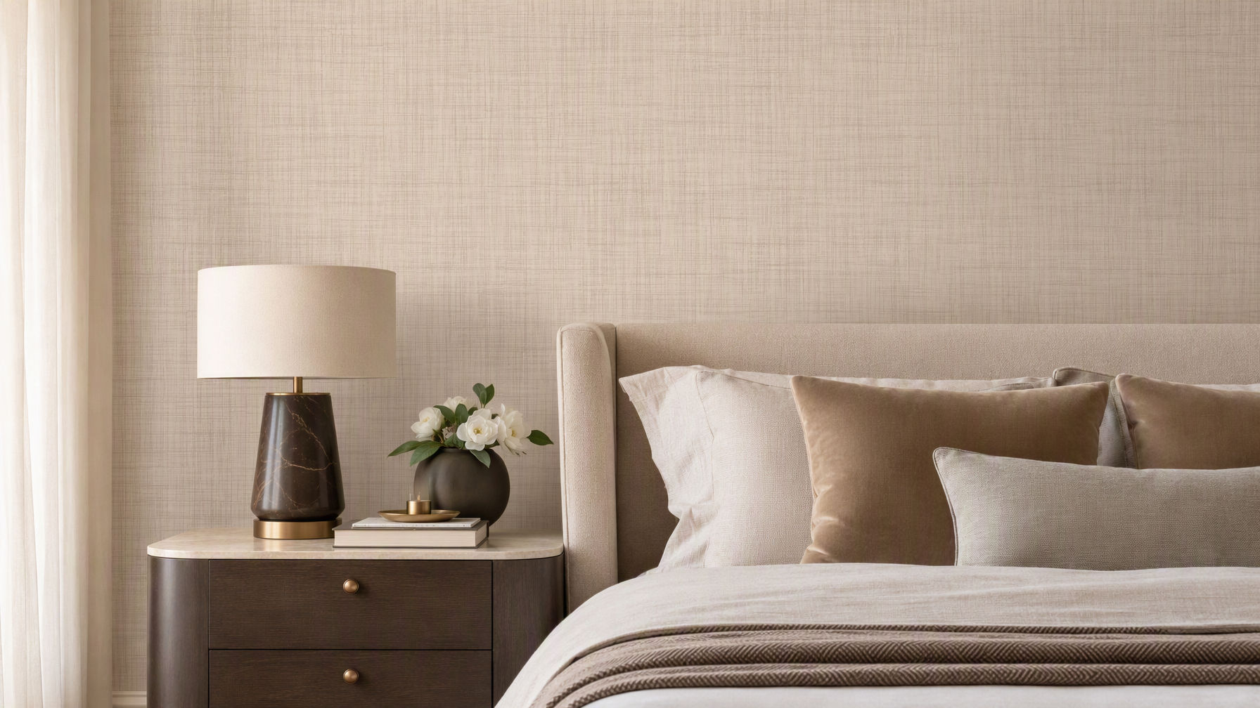 Ador-Lines & Layers 1-Crosshatch-Ivory Linen