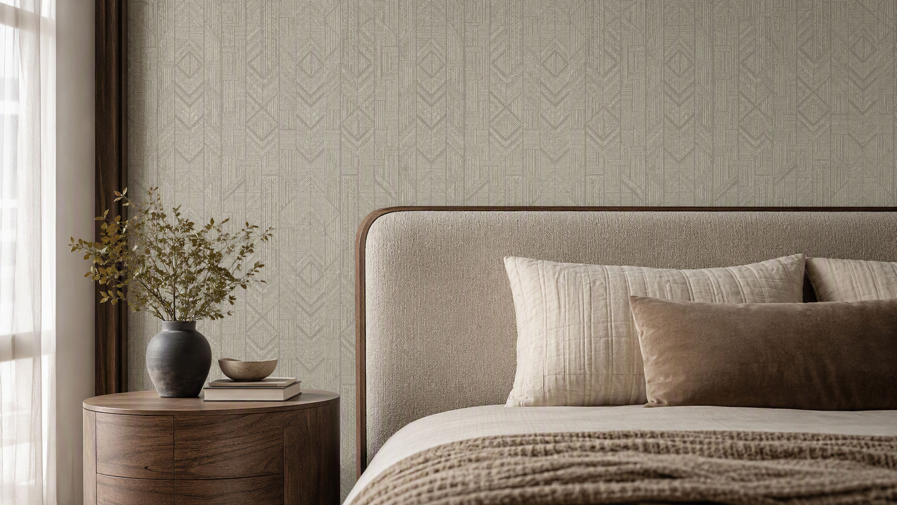 Ador-Lines & Layers 1-Textured Totem-Warm Greige