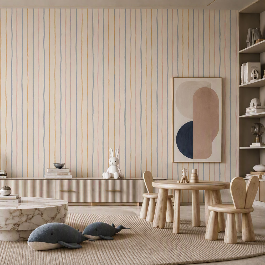 Lines & Layers 2 - Sandwave - Blush & Bay