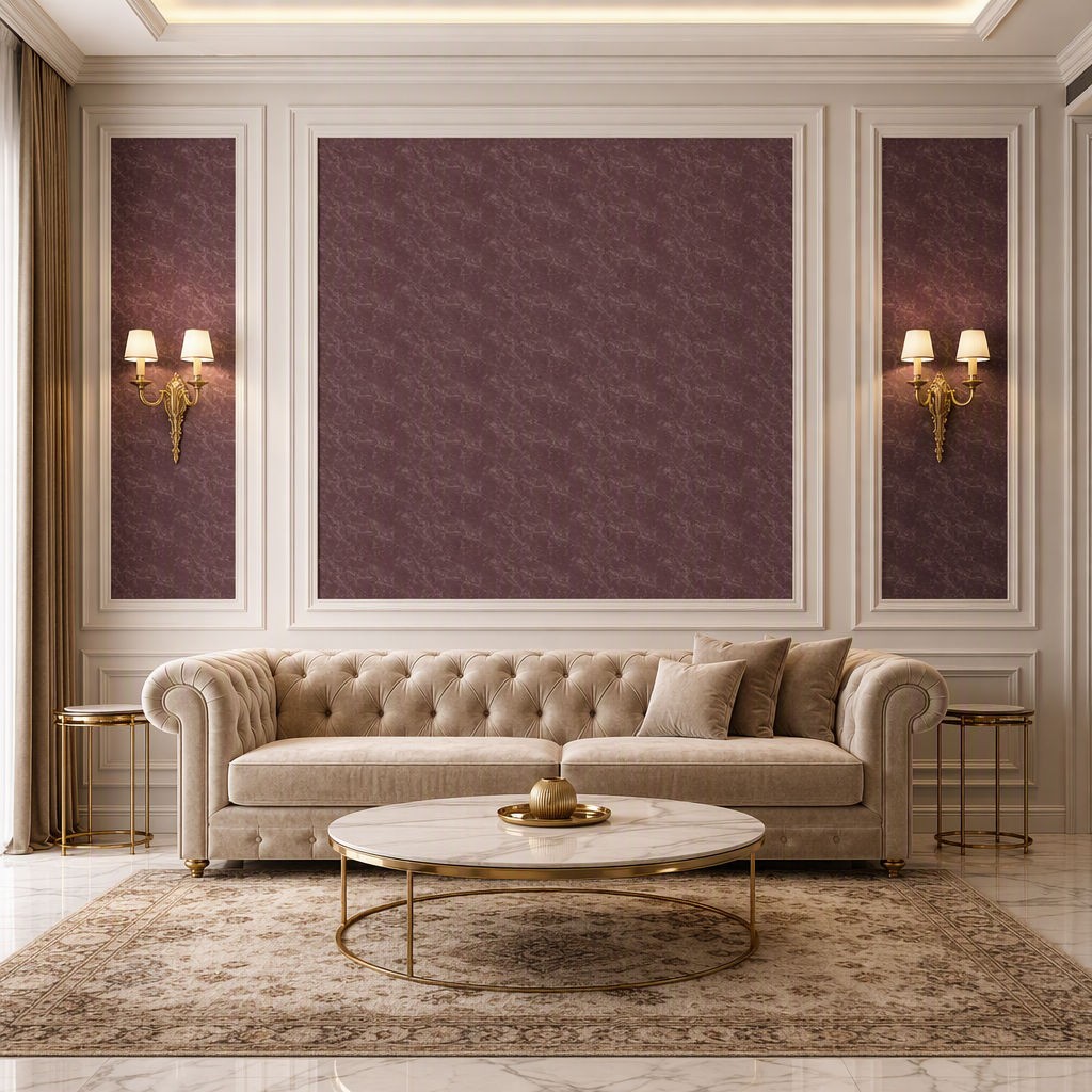Lines & Layers 2 - Subtle Stone - Smoked Plum