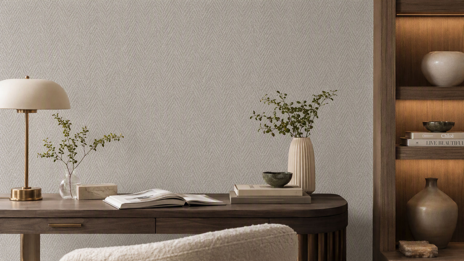 Ador-Lines & Layers 2-Regent Ogee-Silver Mink