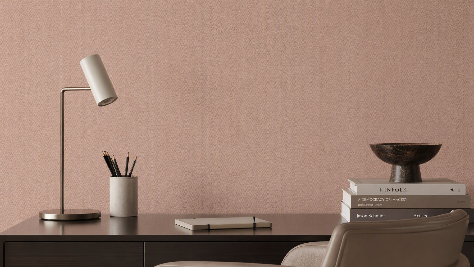 Lines & Layers 2 - Regent Ogee - Petal Taupe